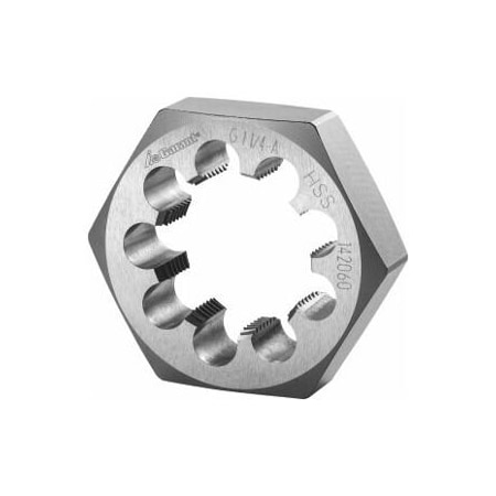 Garant 1/4in-19  HSS Hex Die, for Whitworth Pipe Threads 142060 G1/4